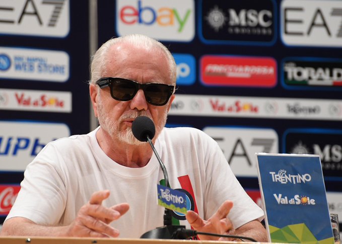 De Laurentiis: “Conte stakanovista del lavoro come me. Presidente polemico? No, visionario” article-post