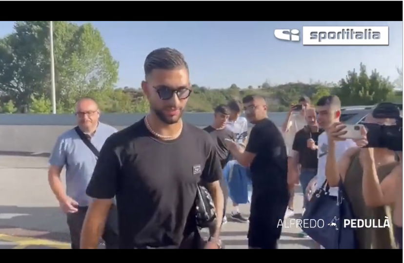 Ecco Castellanos a Roma per le visite mediche. Il video preview