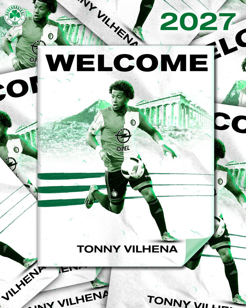 Ufficiale: Vilhena nuovo giocatore del Panathinaikos preview