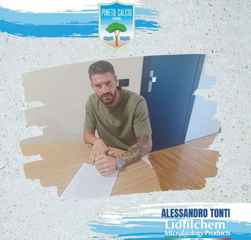 Ufficiale: Tonti dal Latina al Pineto preview
