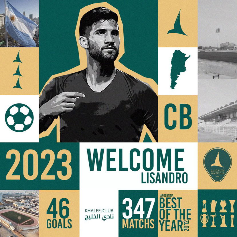 Ufficiale: Lisandro Lopez firma con gli Arabi del Khaleej preview