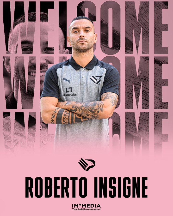 Ora è ufficiale: Roberto Insigne firma col Palermo preview