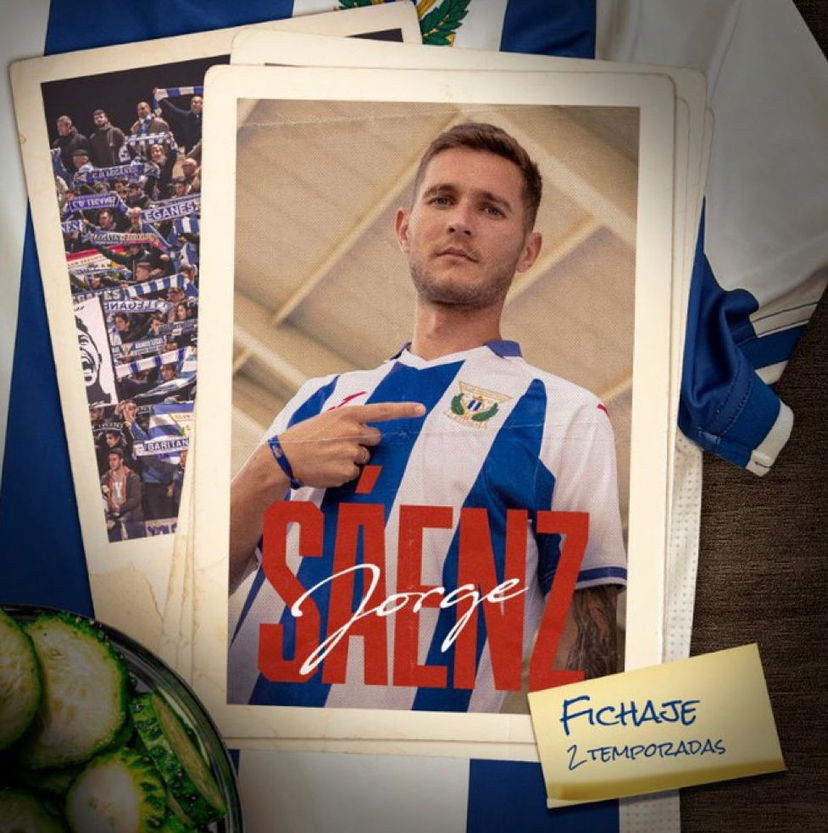 Ufficiale: Sáenz è un nuovo calciatore del Leganés preview