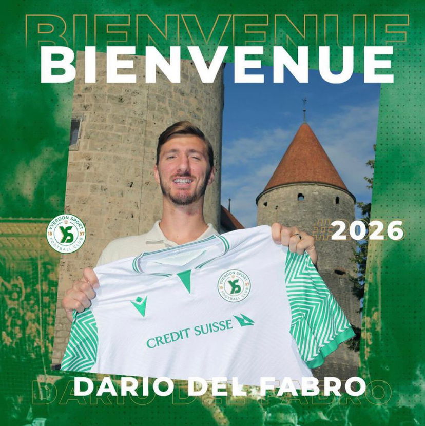 Ufficiale: Del Fabro è un nuovo calciatore dell’Yverdon preview