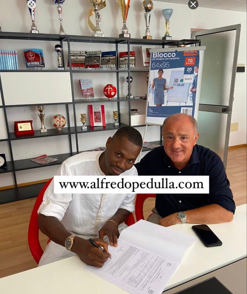 Ora è ufficiale: Fofana è un nuovo calciatore della Triestina preview