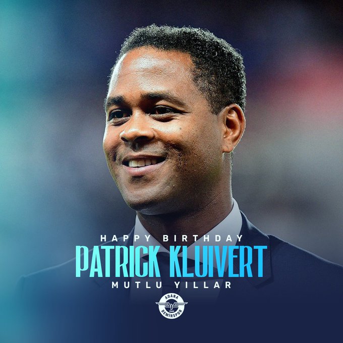 Ufficiale: Patrick Kluivert nuovo allenatore dell’Adana Demirspor preview