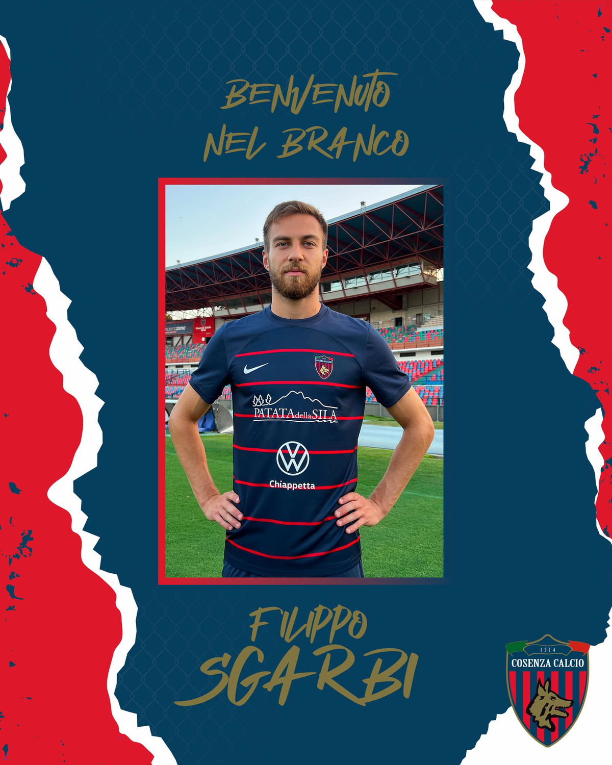 Ufficiale: Cosenza, preso il difensore Filippo Sgarbi article-post