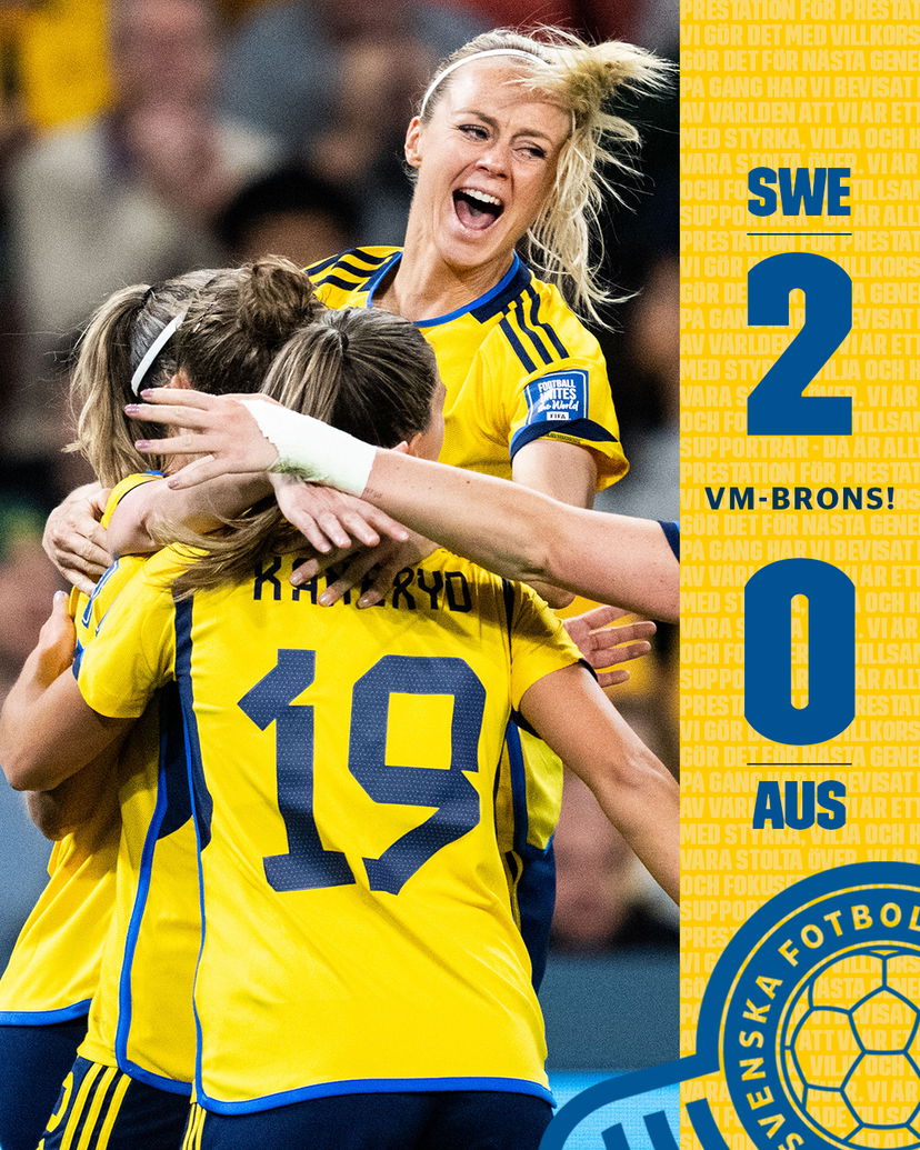 Mondiali di calcio femminile: la Svezia conquista il terzo posto preview