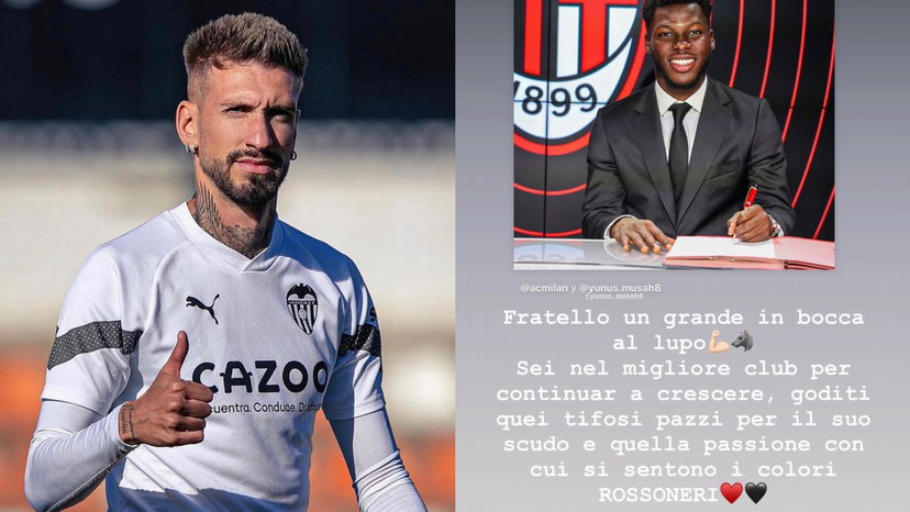 Castillejo scrive a Musah: “Sei nel miglior club per crescere. Goditi quei tifosi pazzi e la passione dei colori rossoneri” preview
