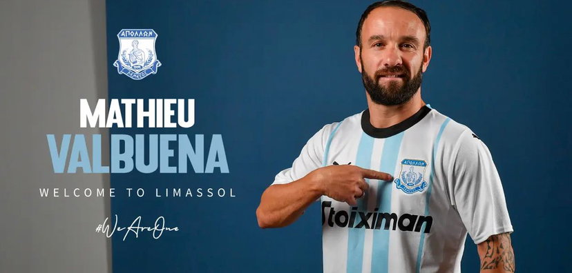 Ufficiale: Valbuena è un nuovo calciatore dell’Apollon Limassol preview