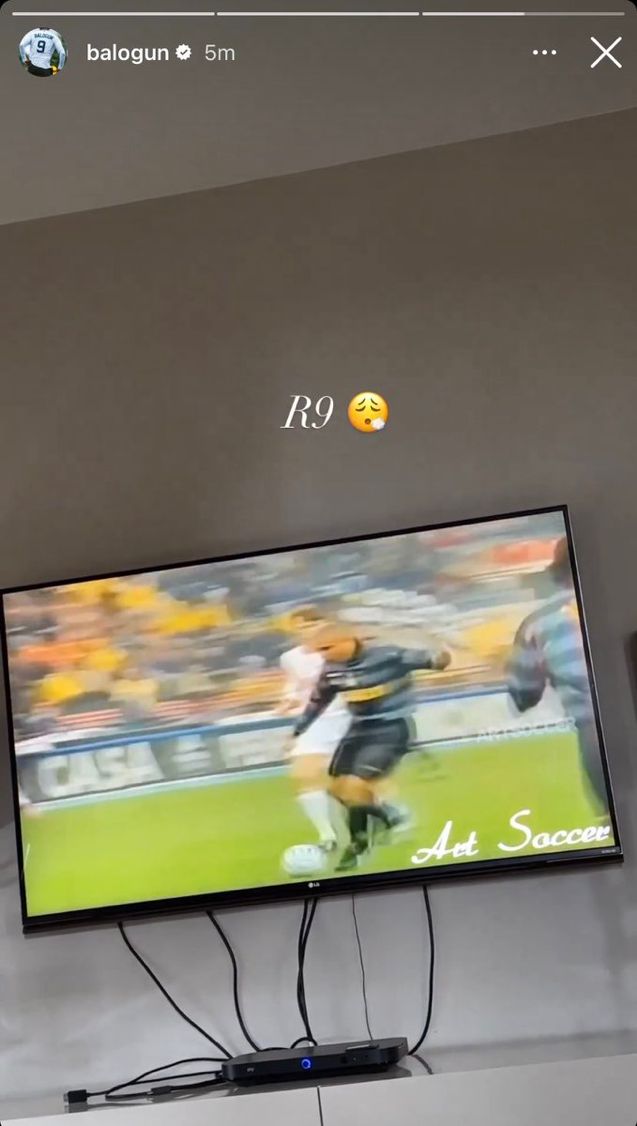 Balogun, l’ultima sua storia social è su Ronaldo il Fenomeno. E’ la prima scelta dell’Inter article-post