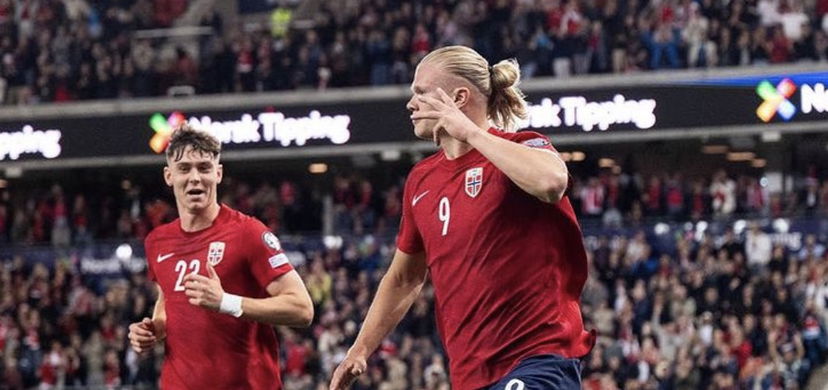 Haaland è una macchina da gol anche con la Norvegia: 25 gol in 26 partite. Solo Gerd Muller ha fatto meglio in Europa preview