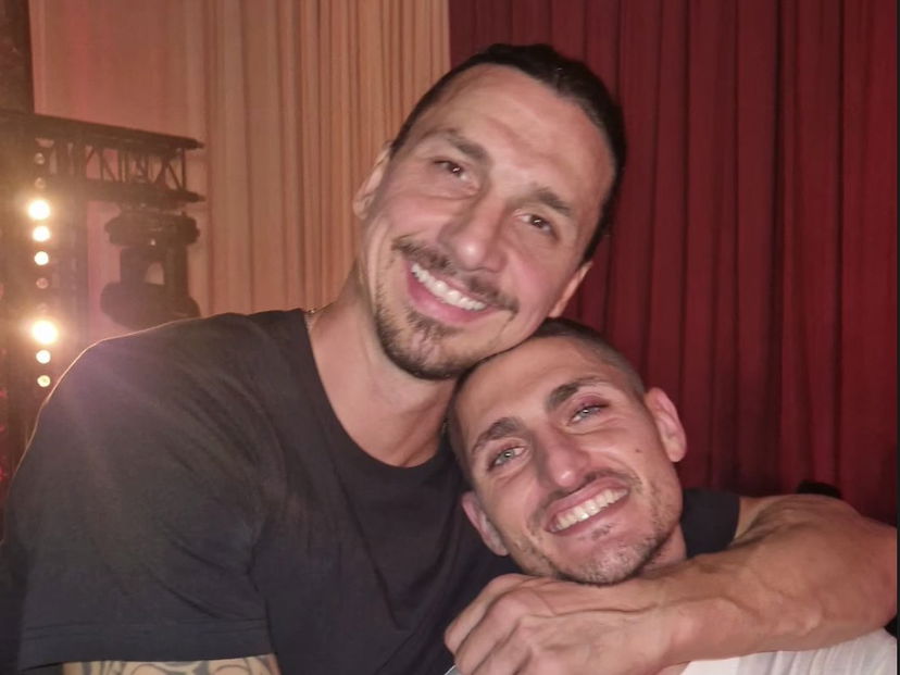 Ibrahimovic a Verratti: “Ti ho fatto diventare un uomo. In bocca al lupo” preview