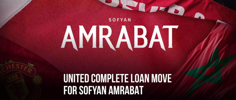 Amrabat, scelto il numero di maglia al Manchester United preview