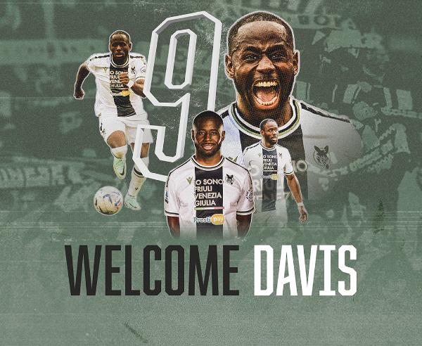 Ora è ufficiale: Keinan Davis è un nuovo attaccante dell’Udinese preview