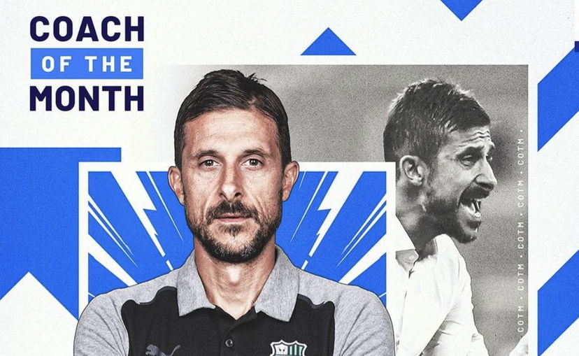 Serie A, Alessio Dionisi è il miglior tecnico del mese di settembre preview