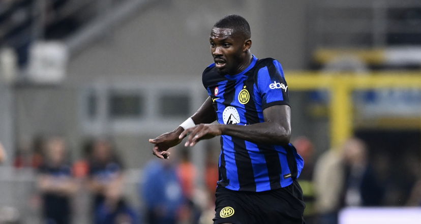 Thuram: “Con la Juve non è ancora una sfida scudetto. Mio papà tiferà per i bianconeri” preview