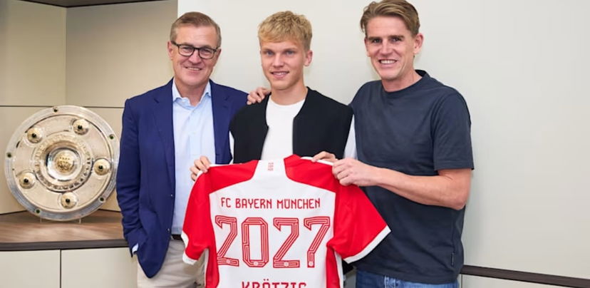 Ufficiale Bayern Monaco, blindato fino al 2027 il classe 2003 Kratzig preview