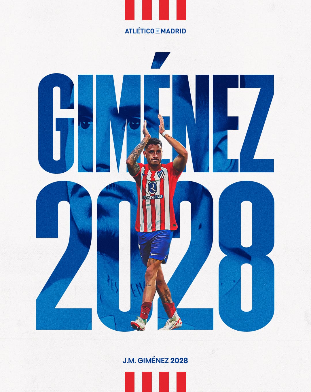 Ufficiale Atletico Madrid, Gimenez rinnova il contratto fino al 2028 article-post