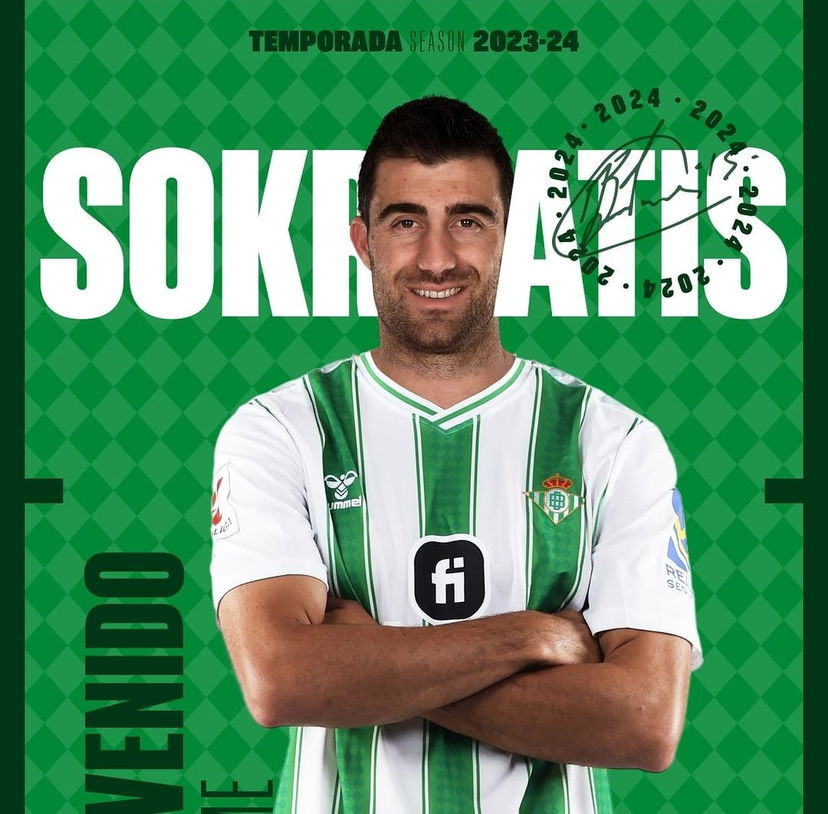 Ufficiale Betis Siviglia, Sokratis Papastathopoulos ha firmato fino al 2024 preview