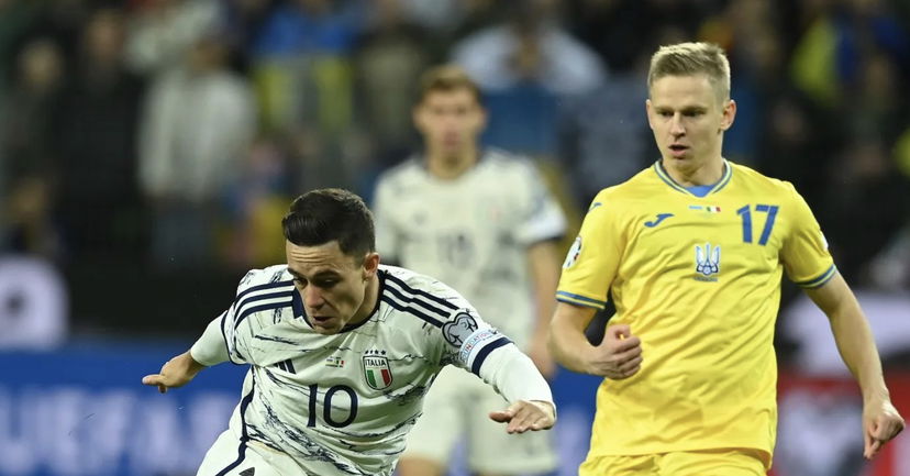 L’Italia fa la partita e spreca occasioni, l’Ucraina ci prova in contropiede: 0-0 all’intervallo preview
