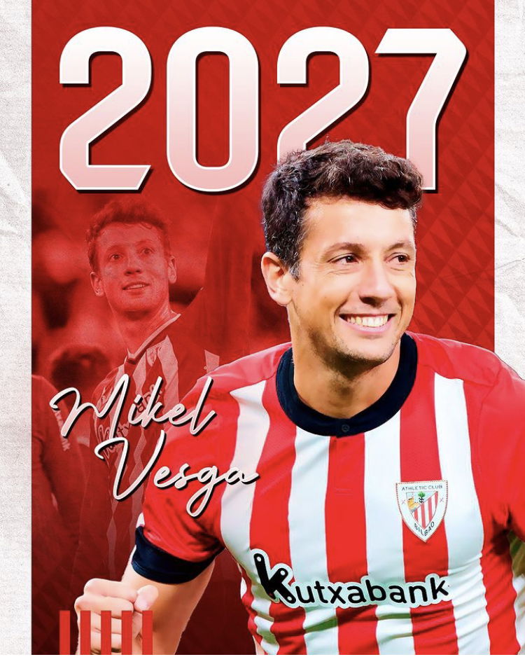 Ufficiale: Athletic Bilbao, Vesga rinnova sino al 2027 article-post