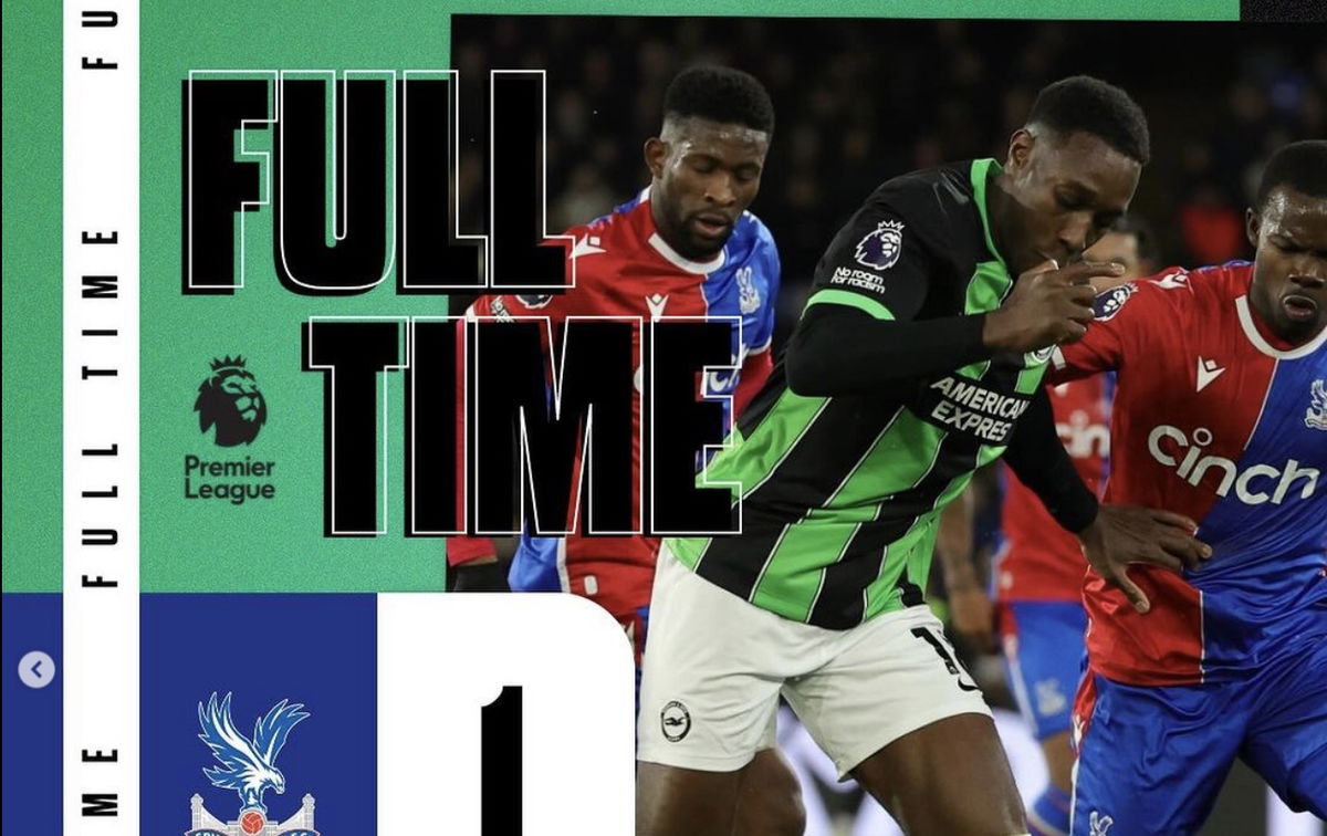 Premier League, Welbeck risponde ad Ayew: parità tra Crystal Palace e Brighton (1-1) article-post