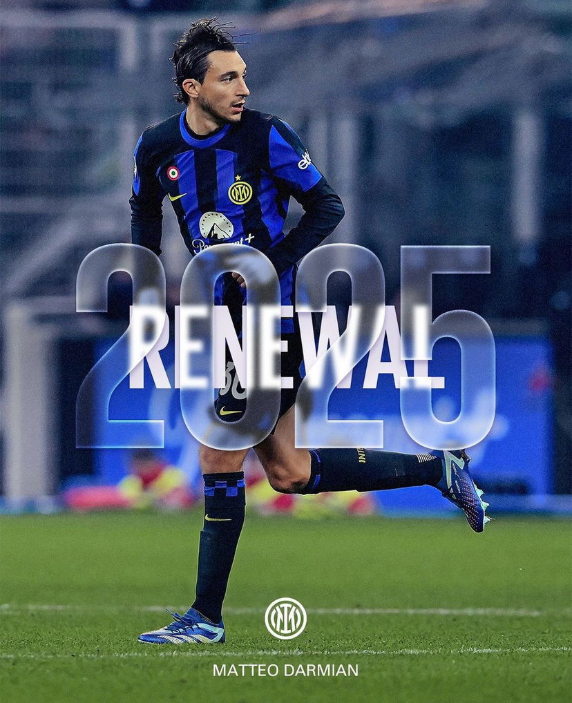 Ufficiale: Darmian-Inter, rinnovo fino al 2025 preview