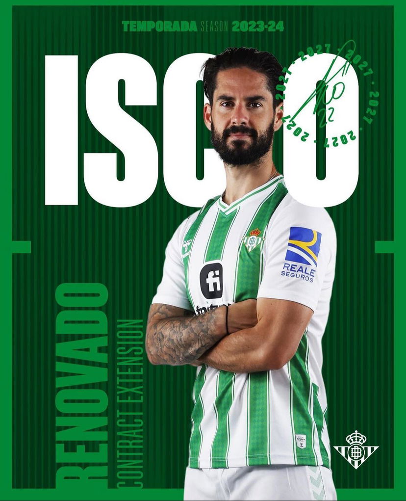 Ag. Isco: “Ha rifiutato tre club per rimanere al Betis” preview