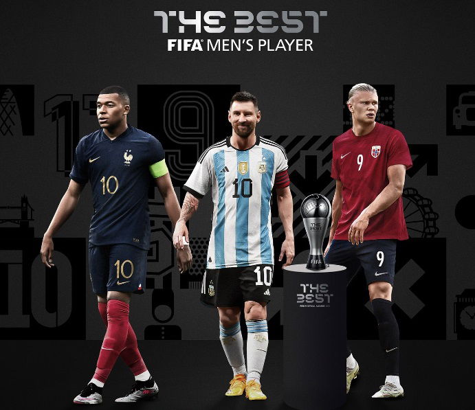 FIFA The Best 2023: svelati i tre finalisti. Messi favorito su Mbappé e Haaland preview