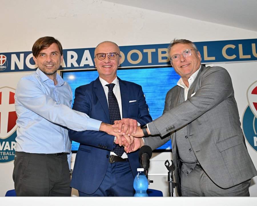 Novara, presentata la nuova proprietà. Lo Monaco: “Il primo pensiero è la salvezza” article-post