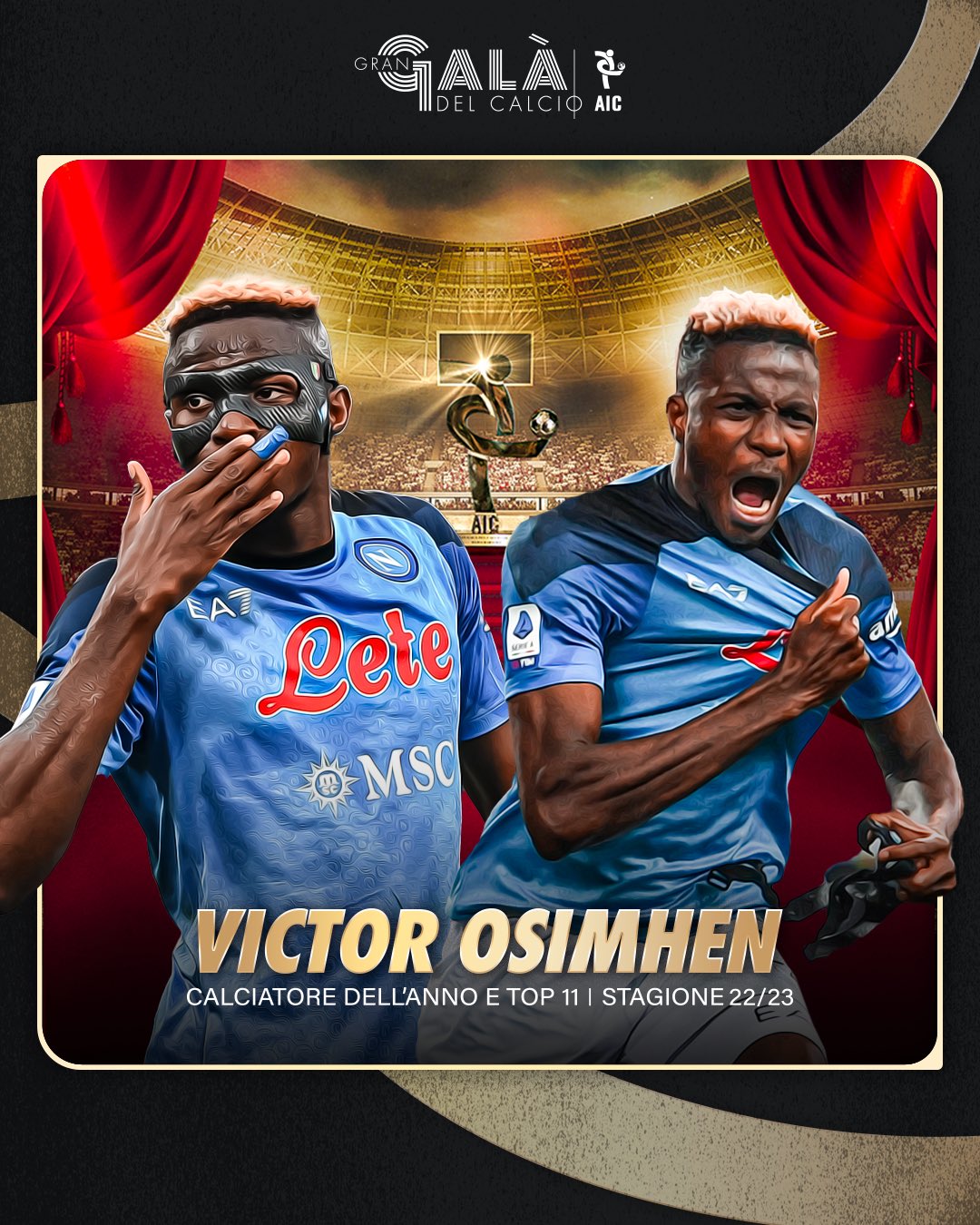 Gran Galà del Calcio: Osimhen premiato miglior giocatore della scorsa stagione article-post