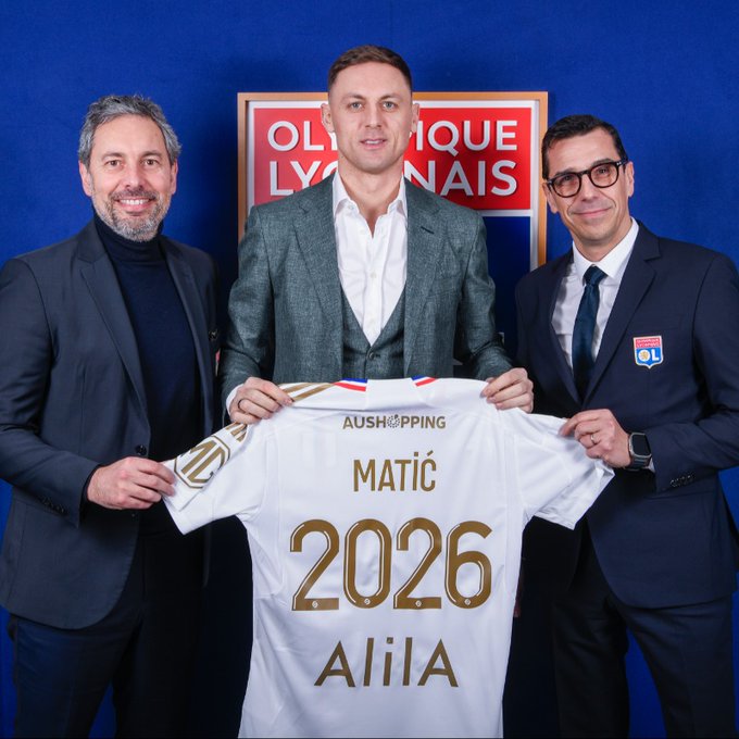 Ufficiale: Matic nuovo centrocampista dell’Olympique Lione article-post