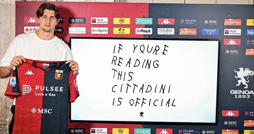 Ufficiale: Cittadini è un nuovo giocatore del Genoa preview