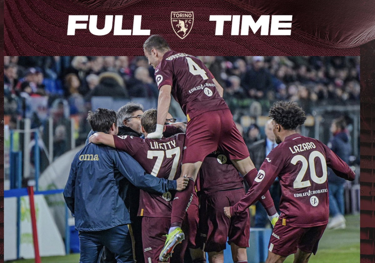 Non basta la reazione nel finale al Cagliari, vince il Torino nella notte di Riva (2-1). A segno Zapata, Ricci e Viola article-post