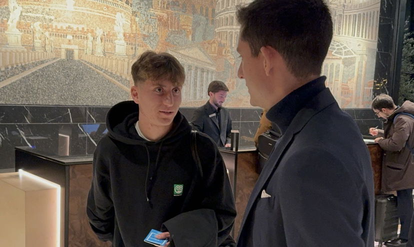 Roma, Baldanzi è a Villa Stuart per le visite mediche preview