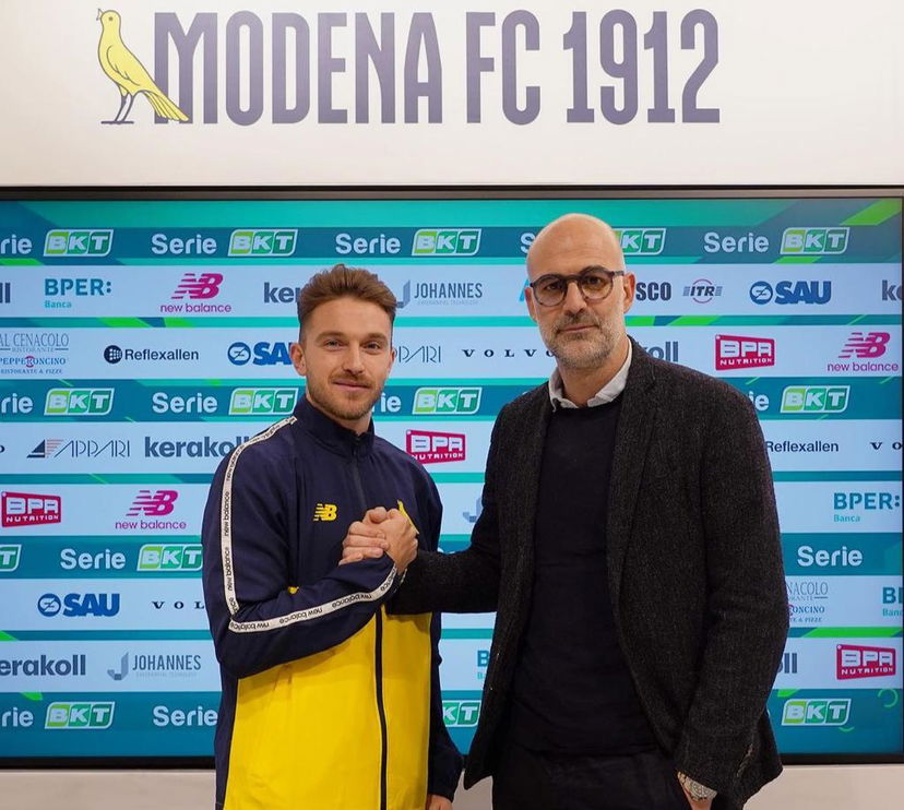 Corrado al Modena: c’è anche l’annuncio preview
