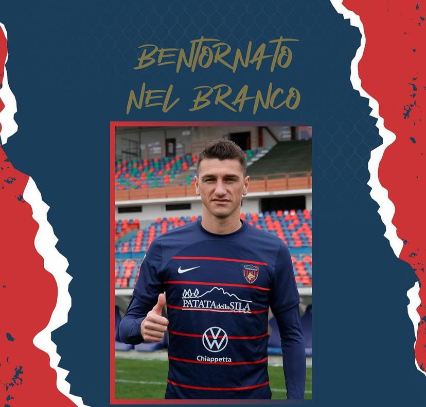 Ufficiale: Cosenza, riecco Camporese in prestito dalla Feralpisalò preview