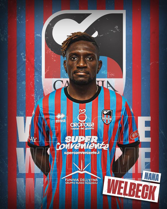 Ora è ufficiale: Welbeck torna al Catania preview