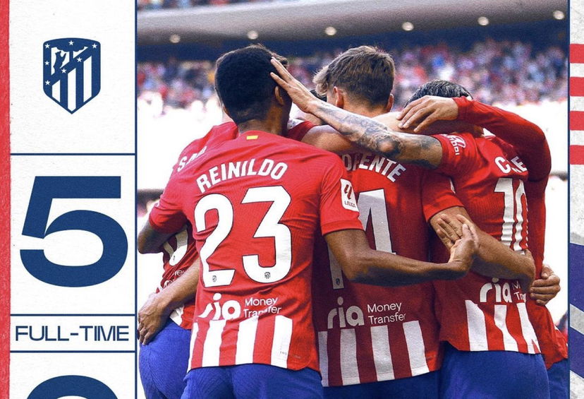 La Liga, manita dell’Atletico Madrid al Las Palmas. Aprono le doppiette di Llorente e Correa, chiude Depay preview