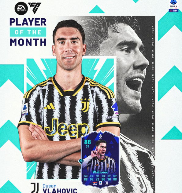 Lega Serie A, Vlahovic miglior giocatore del mese di gennaio preview