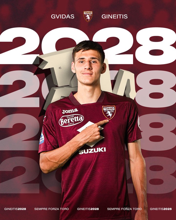 Ufficiale: Torino, rinnovo fino al 2028 per Gineitis. La nota preview