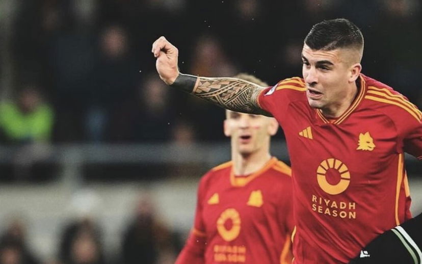 Mancini-Dybala, la Roma è avanti 2-0 sul Milan. Espulso Celik, infortuni per Lukaku e Bennacer preview