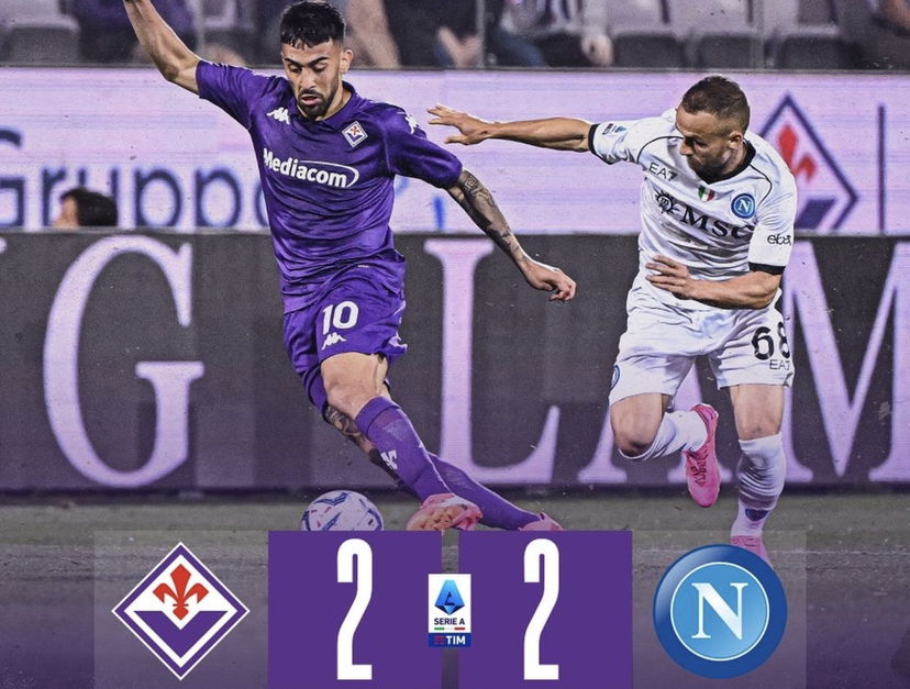 Resta aperta la corsa alla Conference League: parità al Franchi tra Fiorentina e Napoli (2-2) preview