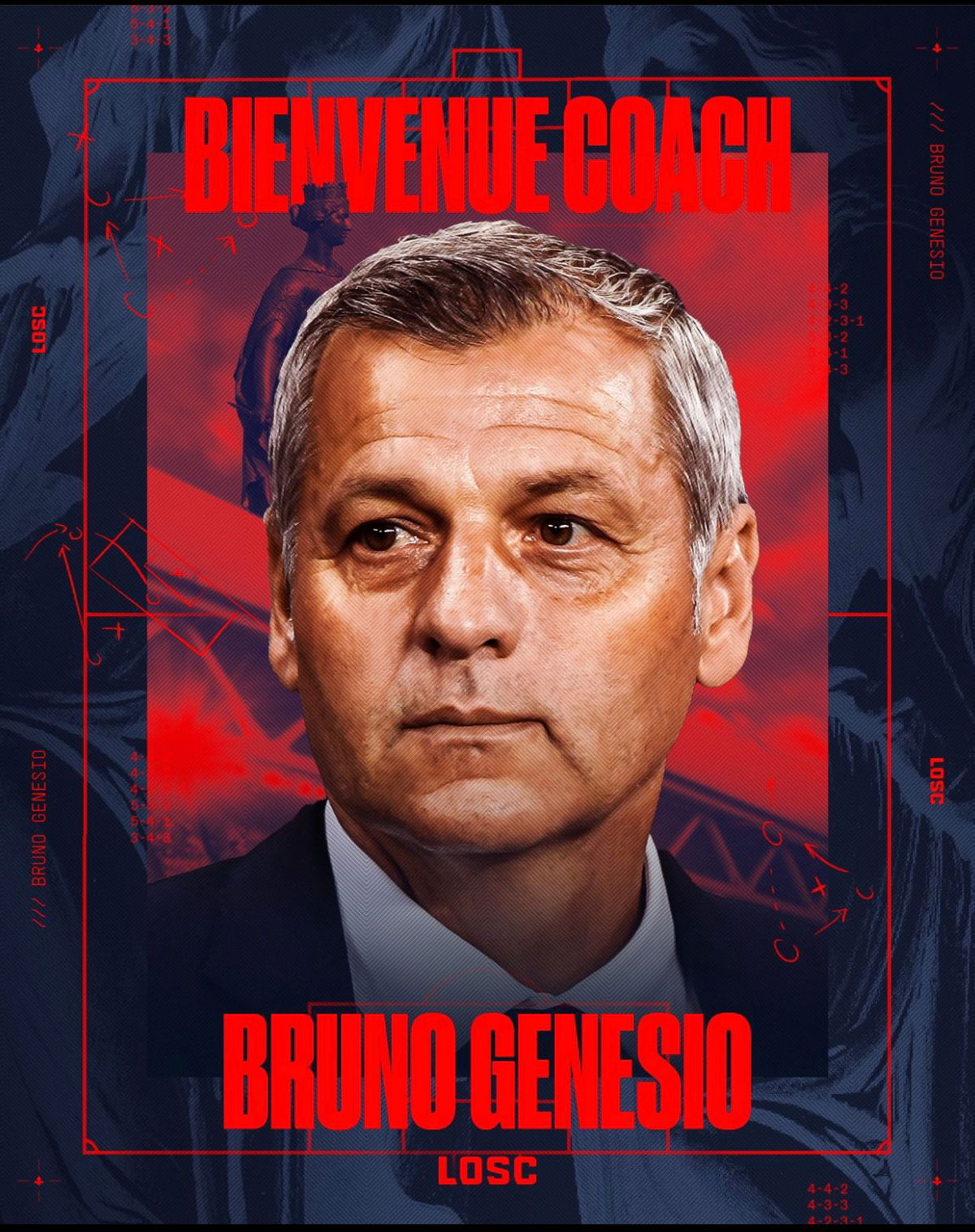 Ufficiale, Lille: Genesio nuovo allenatore. Il comunicato article-post