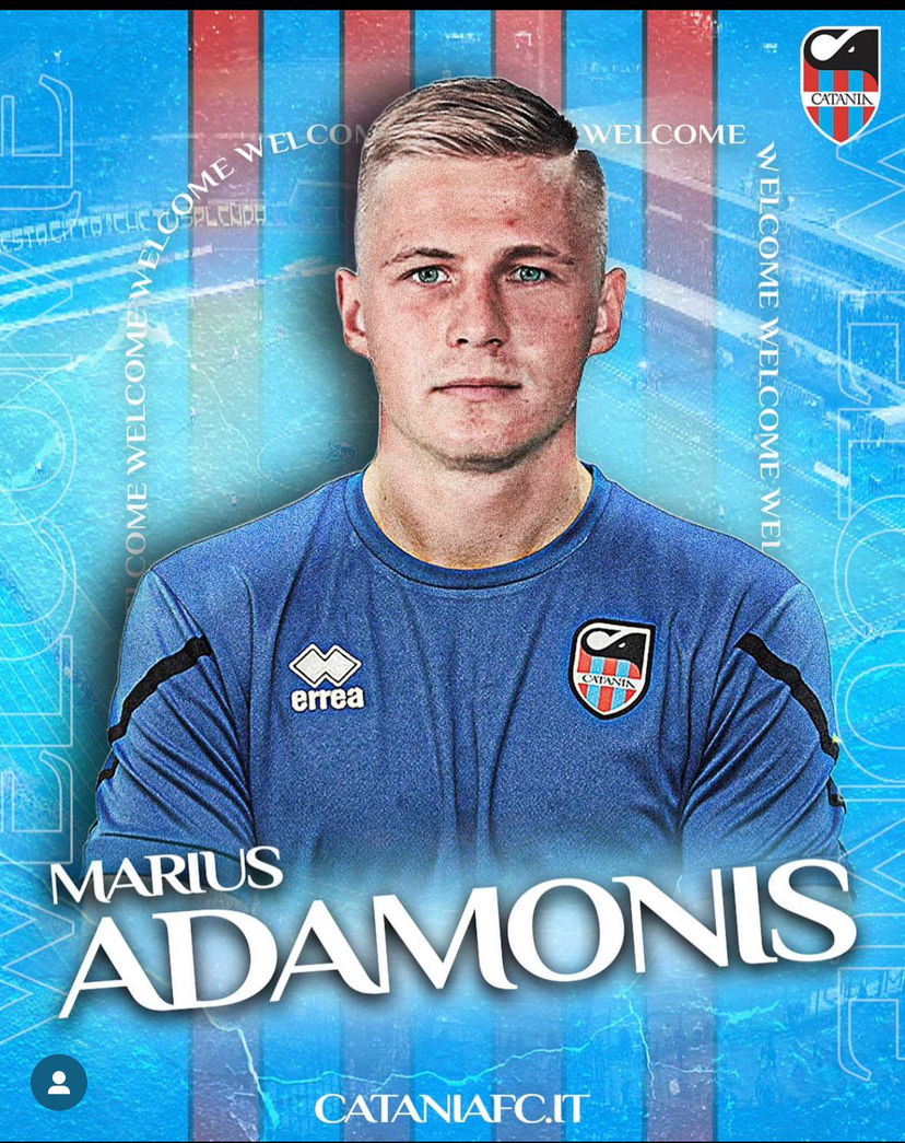 Ufficiale: Adamonis è il nuovo portiere del Catania preview