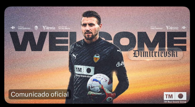 Ufficiale: Dimitrievski è un nuovo giocatore del Valencia preview