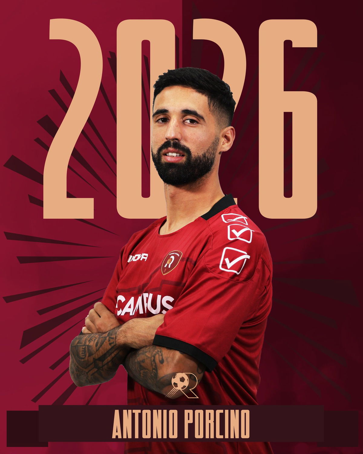 Tutto confermato: Porcino rinnova con la Reggina fino al 2026 article-post