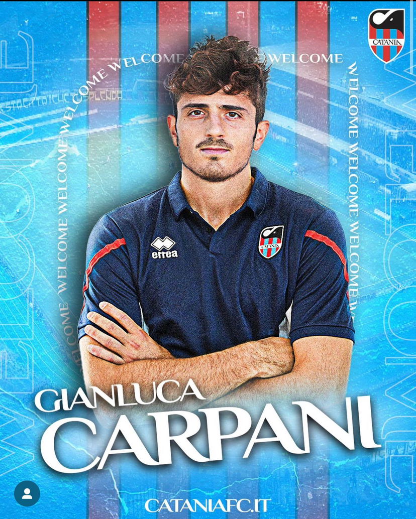 Ufficiale: Gianluca Carpani è un nuovo giocatore del Catania preview
