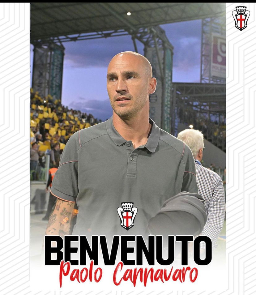 Ora è anche ufficiale: Paolo Cannavaro è il nuovo allenatore della Pro Vercelli preview